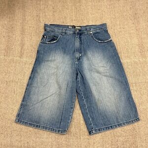 Vintage Southpole Denim Shorts Mens 34 Blue 2000s Y2K